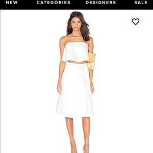 NWT Lovers + Friends  beautiful white skirt